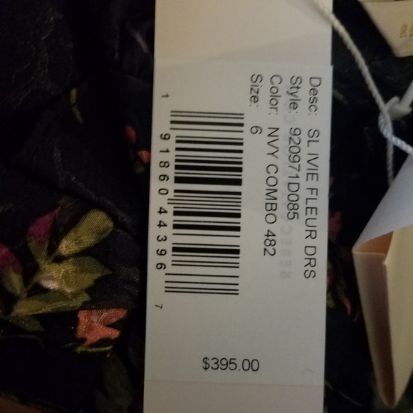 Rebecca Taylor Ivie Floral Silk Blend Dress - Picture 8 of 8